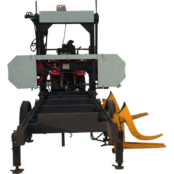 MJ1000 band saw horizontal wood cutting sawmill aserradero portatil, portable swing blade sawmill