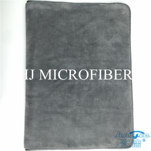 Buy cheap Grey Color Car Cleaning Cloth Towel High-Low Pile Car Wash Tools Microfiber from wholesalers
