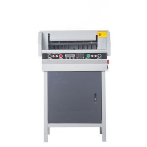 China 40mm Thickness Electric Guillotine Paper Cutter G450VS+ For Industrial on sale