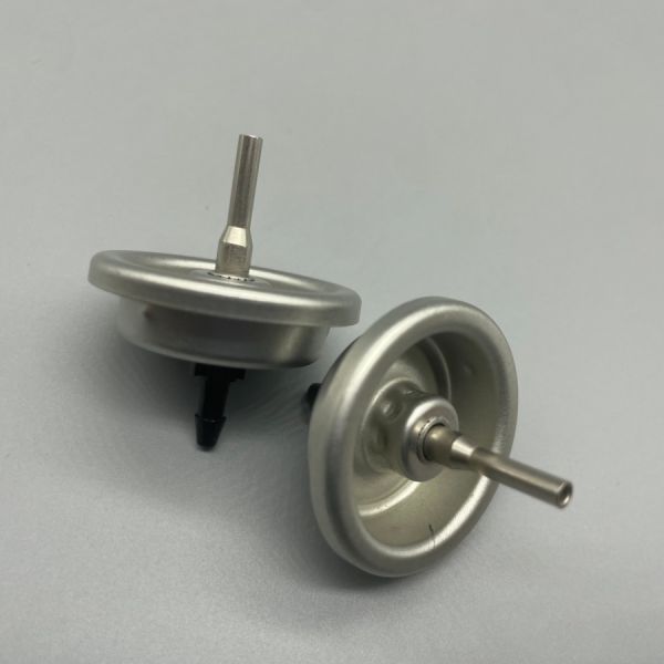 Professional lighter refill valve for aerosol applications