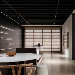 Quality Floating Prefab Aluminum Modular Kitchen Wall Shelves Home Decor for sale