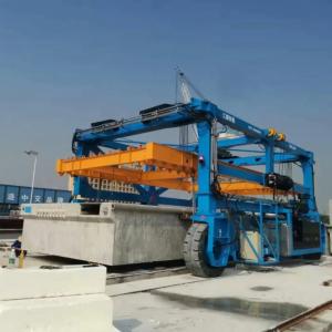 Quality Blue Cargo Mobile Gantry Crane For Precast Concrete Construction Products for sale