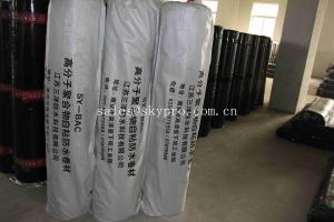 Quality Exposed Single Layer Roof Rubber Sheet Roll EPDM Waterproof Membrane for sale