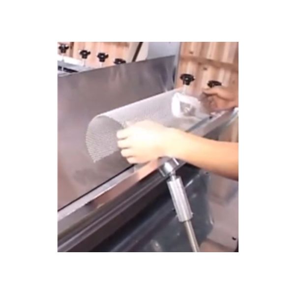 Heavy Duty Air Filter Making Machine Mesh Cutting Rolling