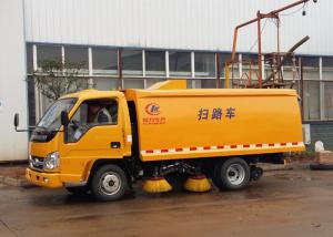 Quality Right Hand Drive Mini Road Sweeper Truck , 2.5CBM Road Cleaning Truck for sale