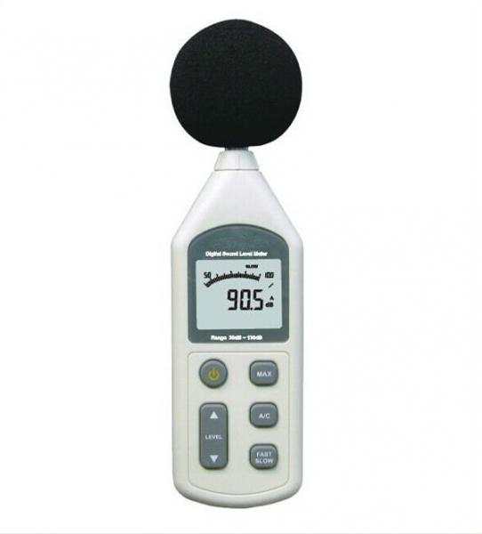 Buy Ultrasonic sound decibel meter frequency  AC / DC noise dosimeter at wholesale prices