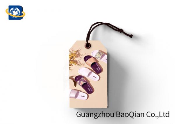 Buy 3D Image Custom Shoe Hang Tags , Shoes Lenticular Labels PET / PP / Paper Material at wholesale prices