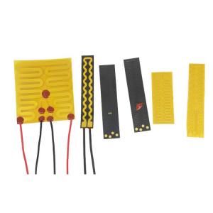 Quality Electric Polyimide Heater Element Yellow Black Color For Hair Straightener for sale
