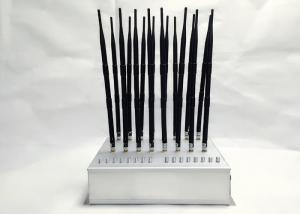 Quality Smart Mobile Cell Phone Jammer WiFi Bluetooth /5G/GPS/Lojack/UHF/VHF Drone Signal Jamming for sale