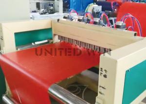 China Dotting And Slitting Ldpe Tarpaulin Manufacturing Machine 4KW on sale