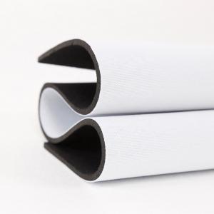 Quality Plain Polyester White Neoprene Fabric Sheet Waterproof 135*330cm Size for sale