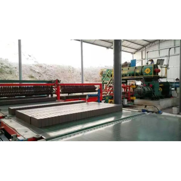 680mm Clay Brick Plate Feeder 5.5Kw GL65 Automatic Block Making Machine