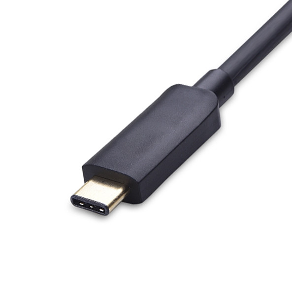 ROHS USB-C To DVI Cable LCD LVDS Cable Assembly Connector OEM / ODM