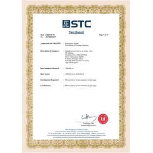 Dongguan Yuantuo Packaging Products Co.,Ltd Certifications