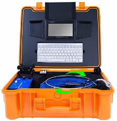 Quality 20Meter 7 Inch Pipe Inspection Camera Industrial Video Borescope Inspection Camera for sale