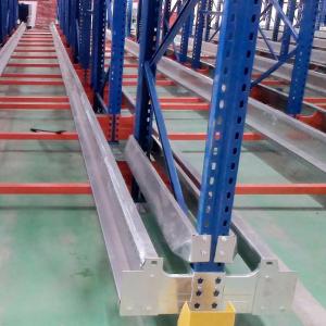China OEM Industrial Pallet Shuttle Rack For Warehouse FIFO Steel 75 Pitch on sale