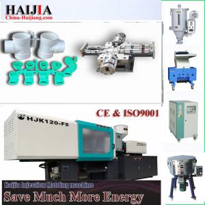 China Plastic PVC Pipe Fitting Injection Molding Machine Hydraulic System Heavy Duty on sale