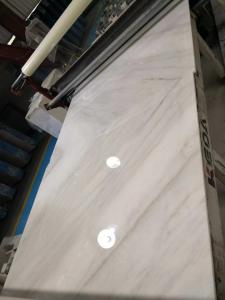 China Fade Resistance White Marble Stone Slabs For Kitchen Countertops on sale