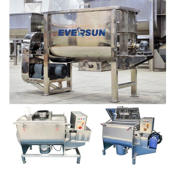 Customized Rugged Horizontal Ribbon Mixer For Food With Noise ≤80dB