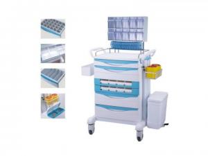 Quality ABS Light-Weight Medical Instrument Medical Equipment Trolley for sale