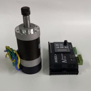 Buy cheap Mini CNC Router Brushless Spindle Dc Motor 12000RPM 500W 0.4N.M from wholesalers