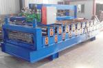 CE Double Layer Roll Forming Machine , Trapezoidal Sheet Roll Forming Machine