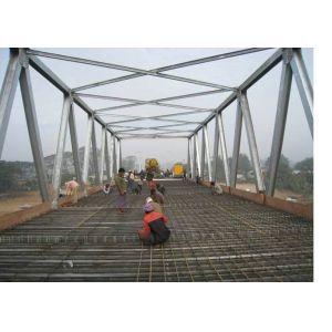Buy cheap Amphibious Steel Truss Prefabricated Delta Bridge Simple Structure from wholesalers