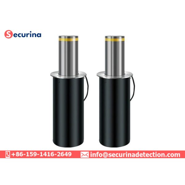 Automatic Outdoor Security Bollards Hydraulic Pressure Technologies Remote Control
