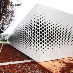Quality Building Decoration PVDF Coating Perforated Aluminum Sheet Metal for sale