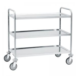 Quality                  Hotel Restaurant Stainless Steel Gn Pan Bakery Tray Rack Trolley              for sale