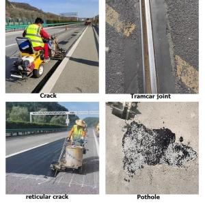 China Road Thermoplastic Asphalt Patch Material For Road Crack Seal on sale