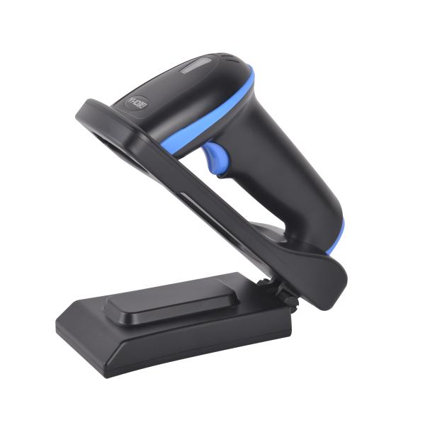 Buy Handheld 2D Qr Code Reader Scanner Wired 4mil Resolution With Base YHD-5800D at wholesale prices