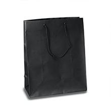 Matte Colored Custom Gift Bags , Paper Shopping Bags Ensuring Sealability