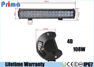 Quality 4D Lens Off Road 18 Inch Cree LED Car Light Bar DC 9V- 32V Cool White 6000K for sale