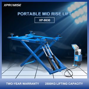 Buy cheap Portable Mid Rise Scissor Car Lift from wholesalers