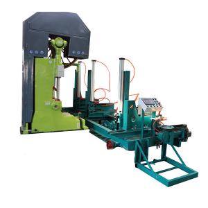 Quality MJ3210 Vertical Saw Machine Woodworking Band Saw Vertical Sawmill with Carriage for sale for sale