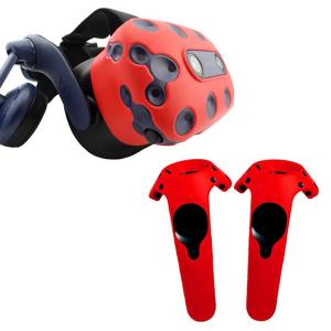 Quality htc vive pro silicone cover skin for vive pro headset and controllers for sale