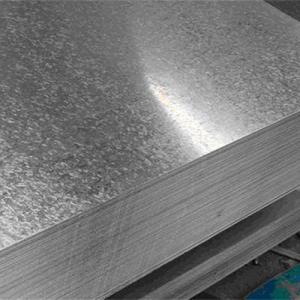 Quality DX51D DX54D Hot Dipped GI Plain Sheet Galvanized Sheet Metal Steel for sale