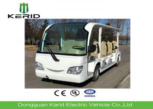 Quality 11 Seats Luxury Electric Shuttle Bus Tourist Vehicles For Sightseeing Easy Operation for sale