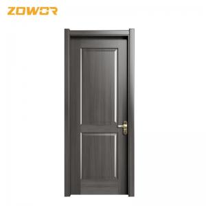 Quality Red Color 2 Paneled Fireproof Entry Doors with Peepholes/ 1.5 Hours Fire Rating/ Customized Size for sale