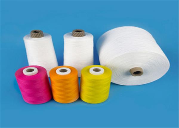 Buy Raw White 40s/2 60s/3 100% Virgin Polyester Spun Yarn for Sewing Thread High Tenacity at wholesale prices