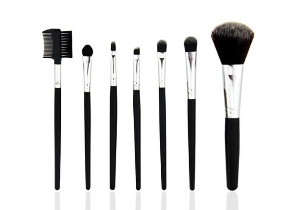 Buy Mineral Makeup Brush Set 200g Red PU Leather Bag Copper Ferrule at wholesale prices