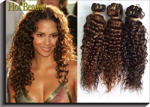 Quality Deep Wave Indian Non Remy Human Hair Weaving Nautral Color OEM ODM for sale