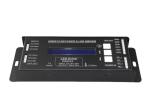 200g Black DMX512 Signal Decoder , 4 Channel DMX Decoder For RGBW LED