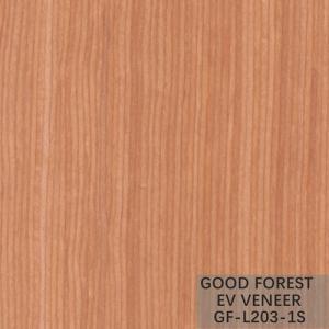 China OEM American Cherry Engineered Wood Veneer Recomposed Vertical Grain on sale