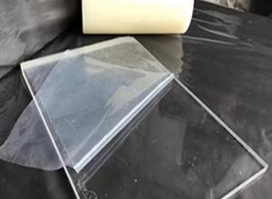 Quality Polyethylene 30mic 200m Plastic Sheet Protective Film Hot Temperature Endurable for sale
