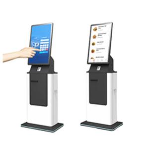 27 Inch Touch Screen Self Service Check In Kiosk with Android/Linux/Win7/8/10/11 OS and Optional QR Code