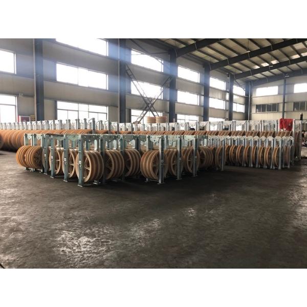 Bundled Wire Conductor Stringing Cable Pulley Block