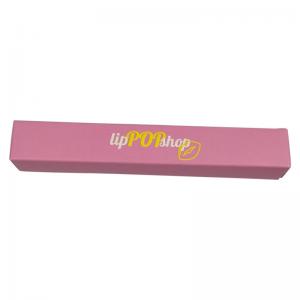 Quality Custom logo print cardboard paper auto lock cosmetic makeup packaging lipstick lip gloss lipgloss box for sale