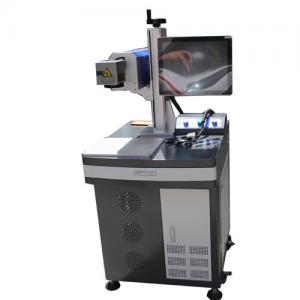 Quality 50 watt Glass Engraving Equipment Matrix Laser Marking On Plastic Parts for sale